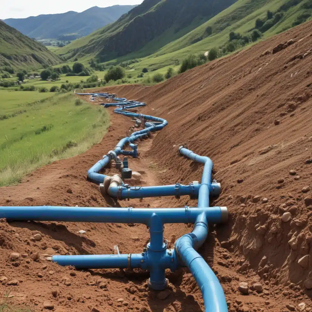Cost-Effective Strategies for Upgrading Domestic Pipework to Improve Water Pressure in Hilly Terrain with Challenging Topography