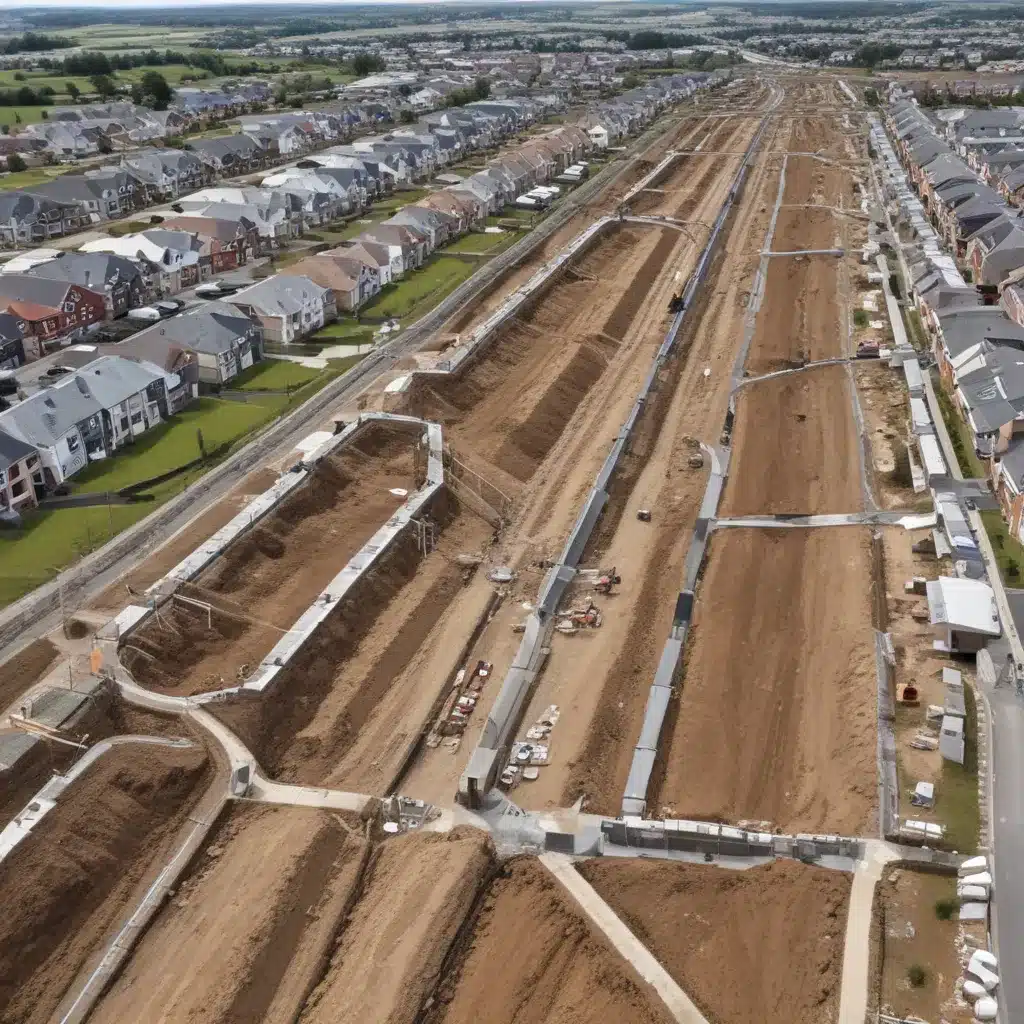 Designing Modular Drainage Networks for Phased Residential Developments in North Wales Housing Estates and Mixed-Use Communities