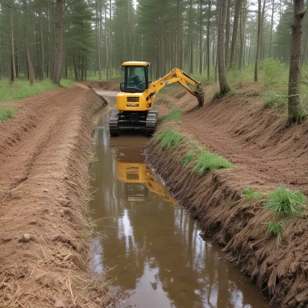 Maintaining Efficient Land Drainage Systems for Forestry and Environmental Applications