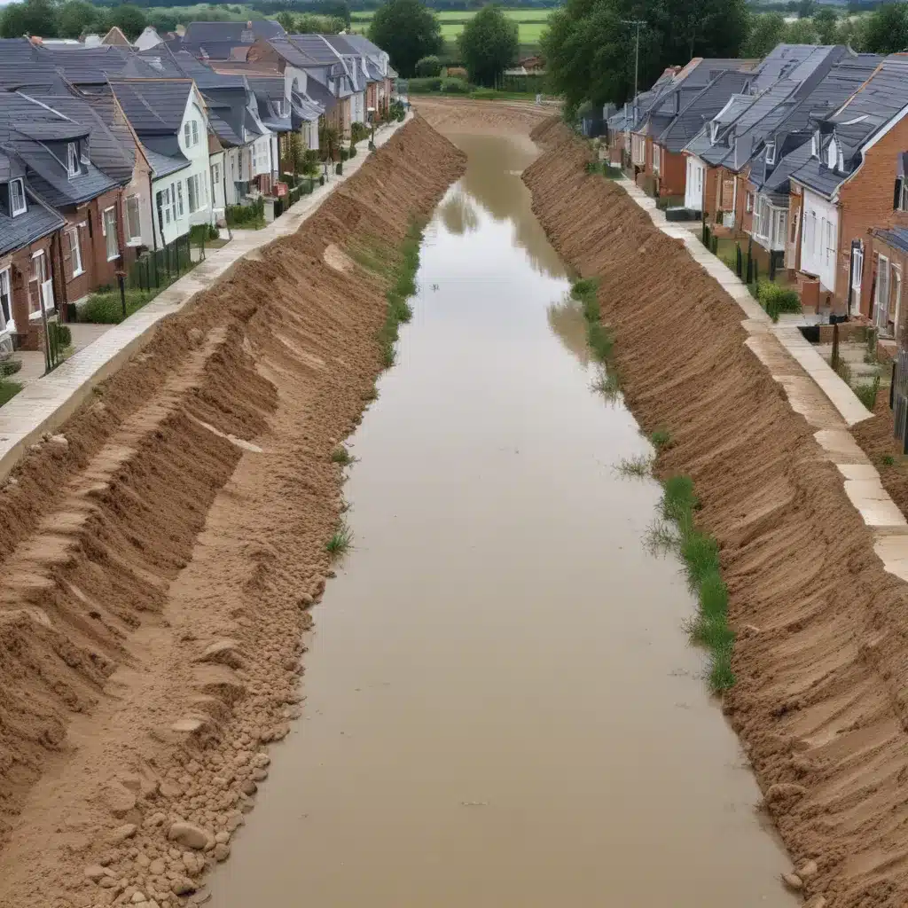 Optimising Drainage Design for Eco-Friendly Residential Developments in Flood-Prone Regions with Challenging Topography, Environmental Regulations, and Sustainability Priorities