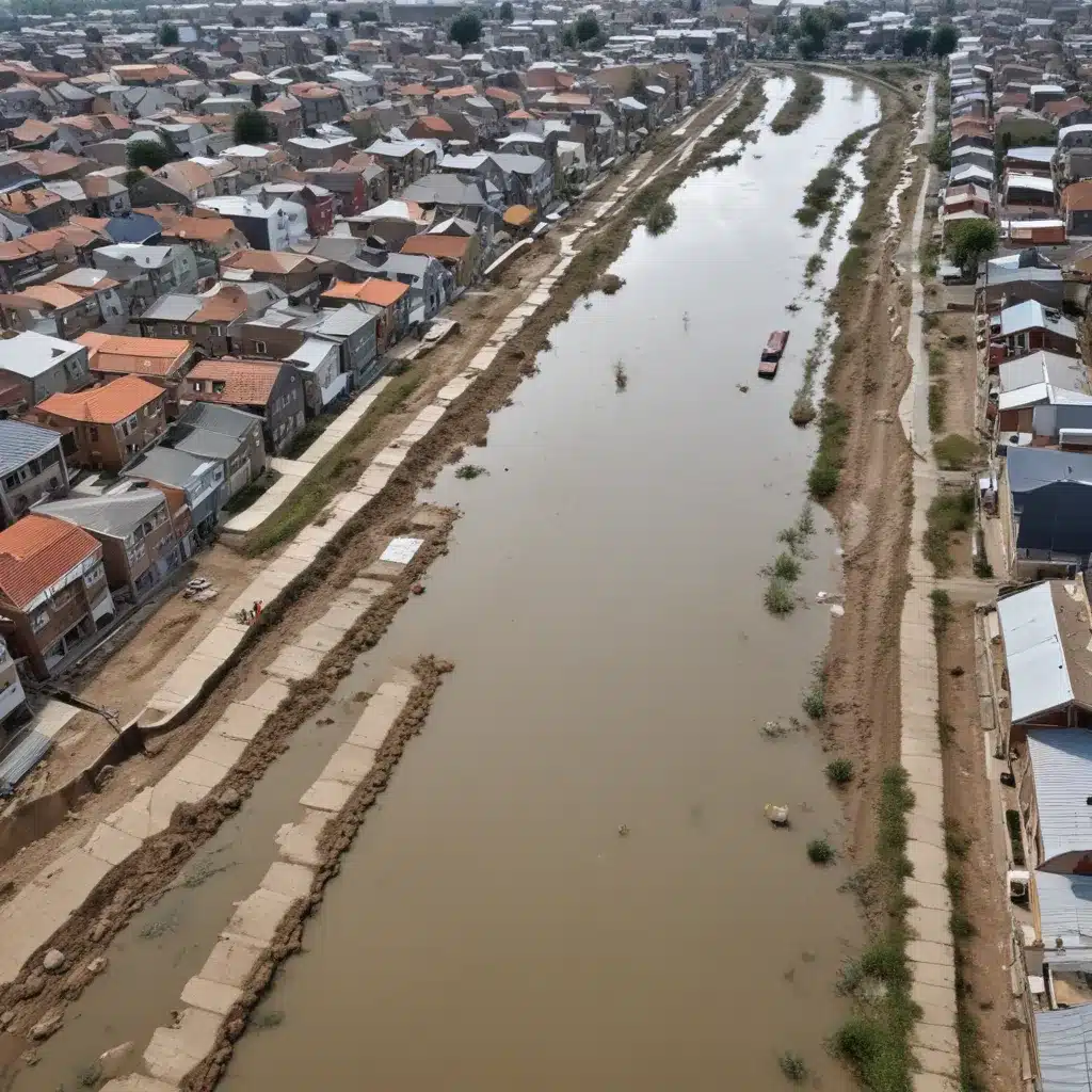 Optimising Drainage Design for Sustainable Urban Regeneration Projects in Densely Populated Flood-Prone Areas