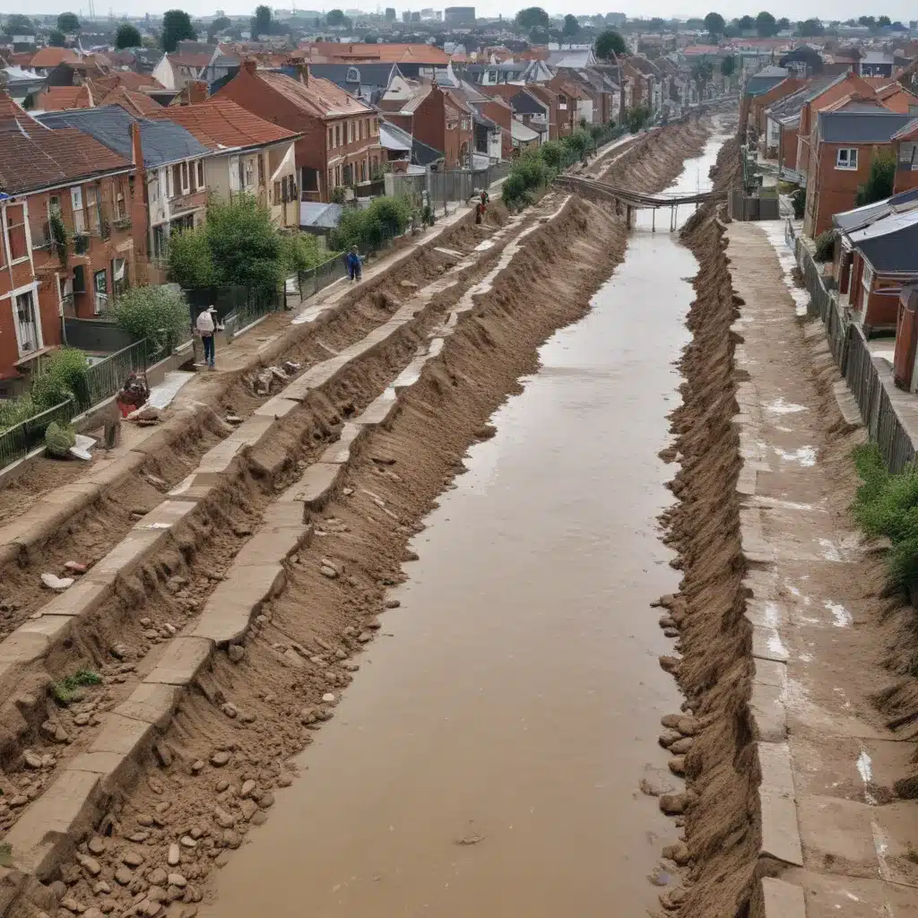 Optimising Drainage Design for Sustainable Urban Regeneration Projects in Densely Populated Flood-Prone Areas with Challenging Terrain and Environmental Constraints